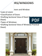 Lecture - 3 - Doors and Window