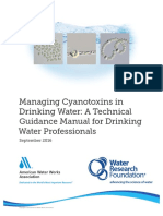 Managing Cyanotoxins in Drinking Water: A Technical Guidance Manual For Drinking Water Professionals