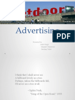 Out-of-Home Media Advertising: Presented By, Ankit Singh Mayank Chaturvedi Sandeep Yadav