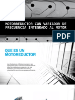 Motorreductor Con Variador de Frecuencia Integrado Al Motor