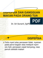 Cara Mengatasi Dispepsia dan Gangguan Makan pada Orang Tua