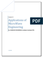 Applications of Microwave Engineering: by Hamood Ur Rehman, Graduate Assistant Fee