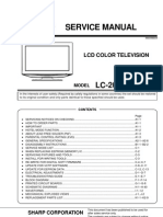 Service Manual: LC-20AD5E-BK