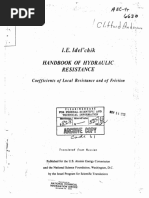 Handbook of Hydraulic Resistance IDELCHIK-English