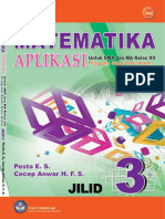 Matematika Untuk SMA MA Jilid 3 Prodi IPA Kelas 12 Drs Pesta Ernita Sihombing Cecep Anwar Hadi FS 2008