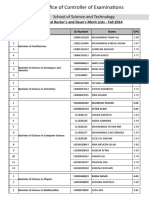 FINAL MERIT LISTS