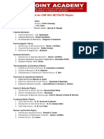 Reference Book for CSIR UGC NET GATE Physics