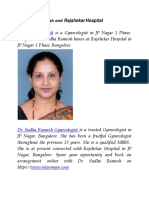 Dr. Sudha Ramesh and Rajshekar Hospital