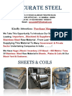 Accurate Steel Catalogue