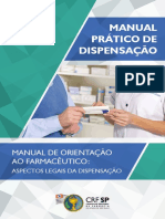 Manual de Orientação ao Farmacêutico Dispensação CRF SP