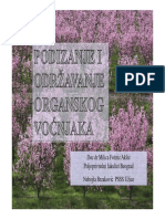 Podizanje Organskog Voćnjaka