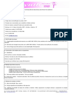 Ficha de segurança química Alaranjado de Metila