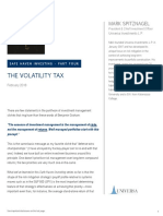 Universa Mark Spitznagel Volatility Tax