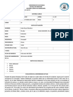 Historia Clinica 2 Del Segundo Parcial Linfohematopoyetico