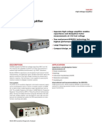 VAX 020 High Voltage Amplifier Expands IDAX Range to 2 kV