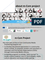 M Com Summary About Project