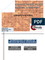 Classification of Bricks