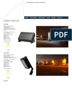 LED Lighting For Street and Parking