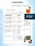 Le Pluriel Des Adjectifs