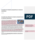 Los Países Con Mejores Perspectivas en Comercio Electrónico 