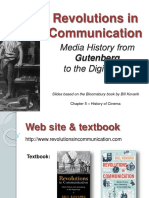 Revolutions in Communication: Media History From To The Digital Age