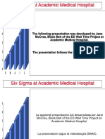 AMH Six Sigma Wait Time Project