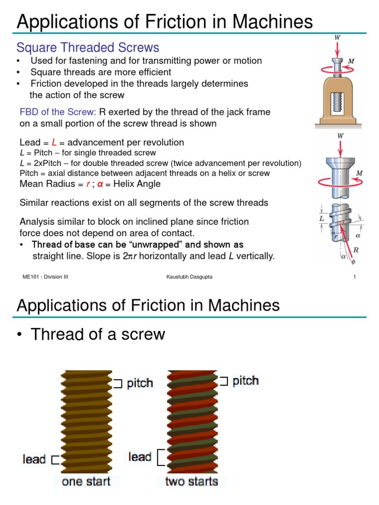 Application of Friction Belt (Mechanical) Friction
