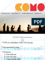 TATA-DOCOMO Group11 Marketing