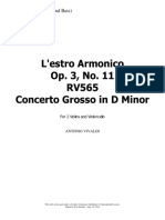 IMSLP427265-PMLP126416-Vivaldi RV565 Concerto in D Minor For 2 Violins and Cello-Violoncello and Bass