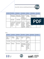 production schedule1