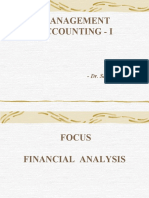 Management Accounting - I: - Dr. Sandeep Goel