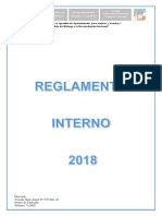 Reglamento Interno 2018
