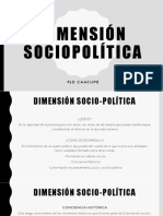 Dimensión Sociopolítica - Pastoral de Juventud de Caacupé