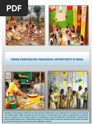 Under Penetrated Preschool Opportunity in India