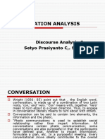 Conversation Analysis