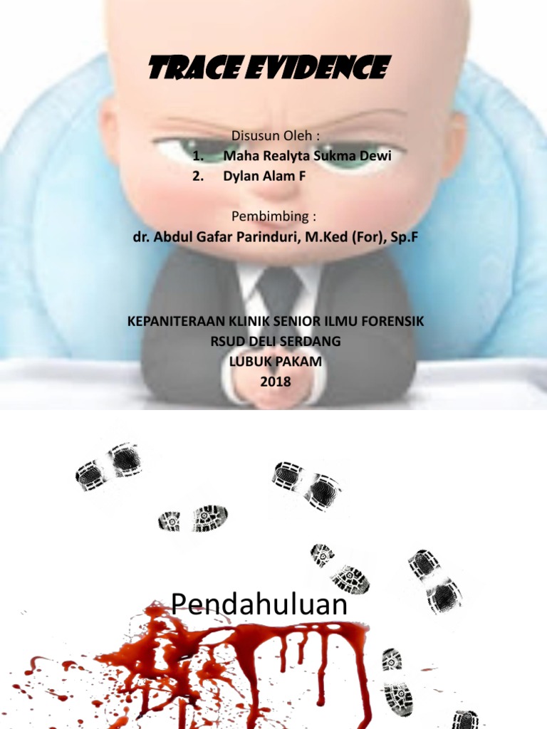 Trace Evidence | PDF