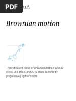 Brownian Motion