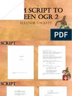 From Script To Screen OGR 2