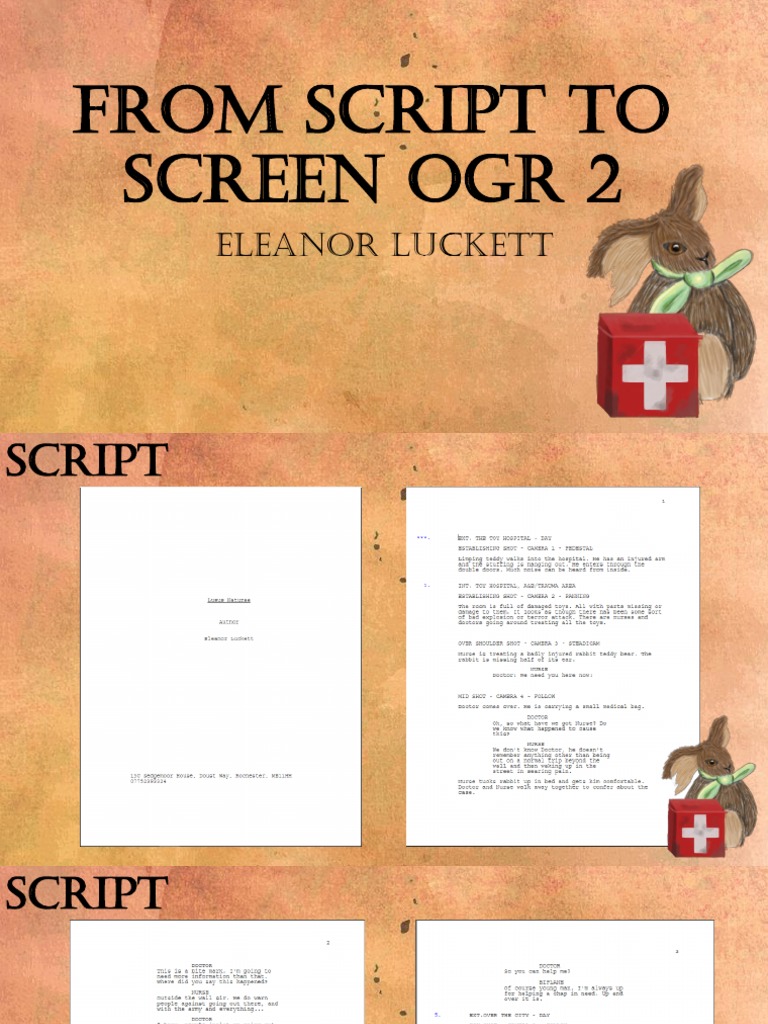 From Script to Screen: OGR 2 Insights | PDF