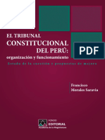 Organización y Funcionamiento Del Tribunal Constitucional