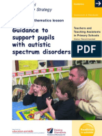 Guidance To Support Pupils With Autistic Spectrum Disorders