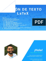 Edición de texto LaTeX