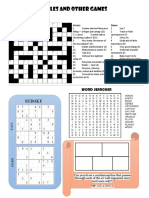 Puzzles and Other Games: Sudoku