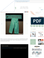 Free Pajama Pants Pattern 