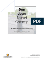 Don Juan Boot Camp - Compiled by Nicholas Hill PDF
