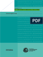 Microcrédito y Crecimiento Regional en El Perú
