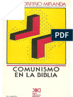 Porfirio Miranda, José - Comunismo en La Biblia PDF