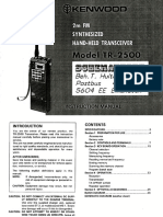 TR-2500 Instruction Manual With Schematic