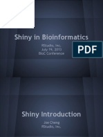 Shiny in Bio in For Matics