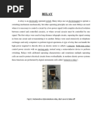 Relay: Fig 6.1: Automotive-Style Miniature Relay, Dust Cover Is Taken Off